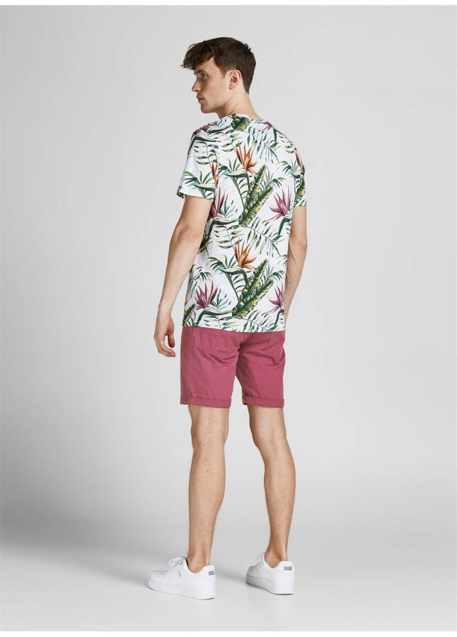 Jack & Jones Erkaklar uchun Shortsi, To'q pushti, 12201546_JPSTRICK JJORIGINAL - 11