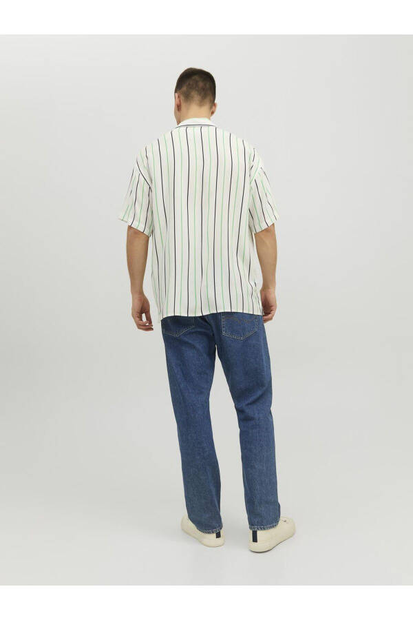 Jack Jones Erkek Kısa Kollu Desenli Gömlek 12233537 - 3