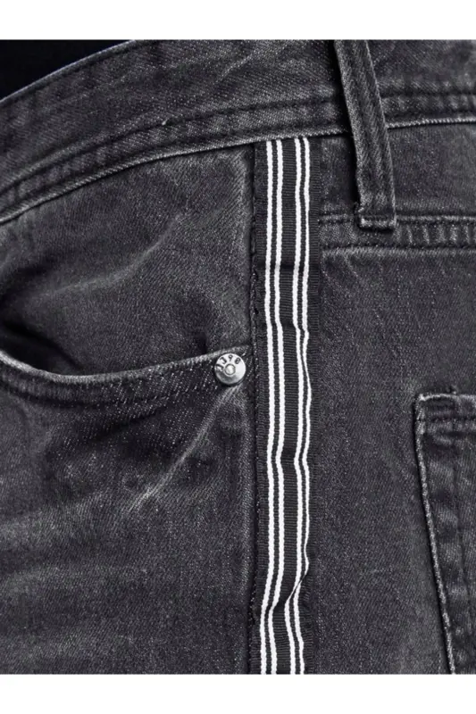 JACK JONES ERKEK PANTOLON 12146610-BLACK - SİYAH - 3