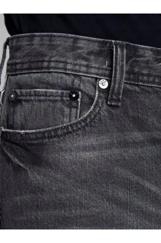 JACK JONES ERKEK PANTOLON 12146610-BLACK - SİYAH - 4