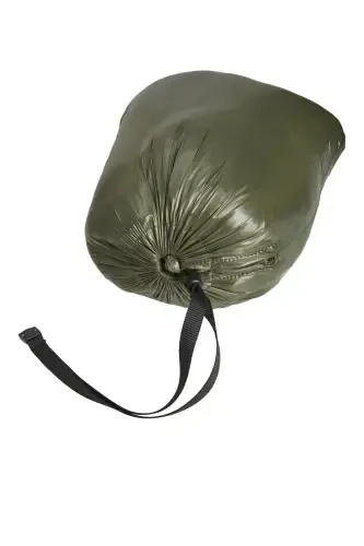 JACK JONES Erkek Rüzgar Geçirmez Parlak Puffer Mont 12241629-Olive Night - 3