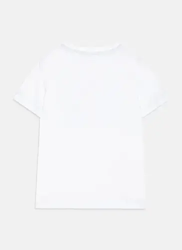 Jack & Jones Футболка мужская белая с принтом JJNAVIN TEE SS CREW NECK JNR - 3