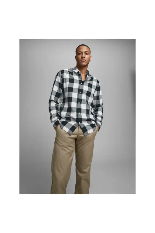Jack Jones Gingham Erkaklar Ko'ylagi - 3
