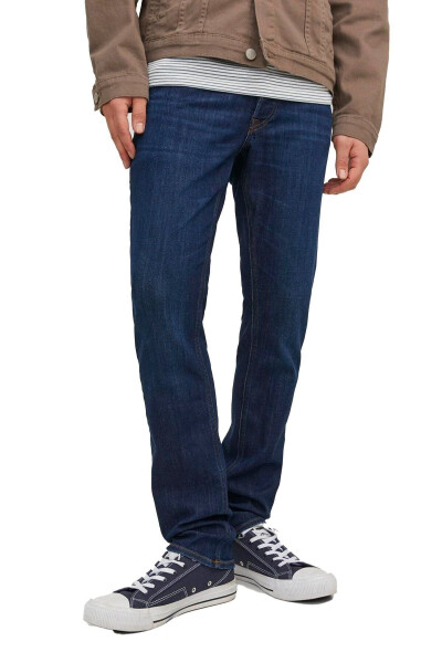 JACK JONES Glenn Model Erkek Dar Kesim Kot Pantolon - 1