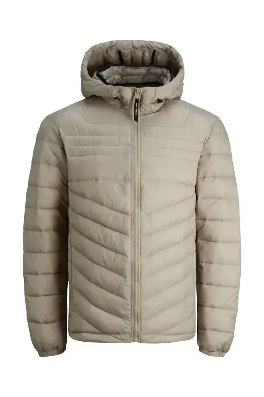 Jack Jones Hero Puffer Hood Noos Erkek Bej2 Mont 12211785-69-Bej2 - 7