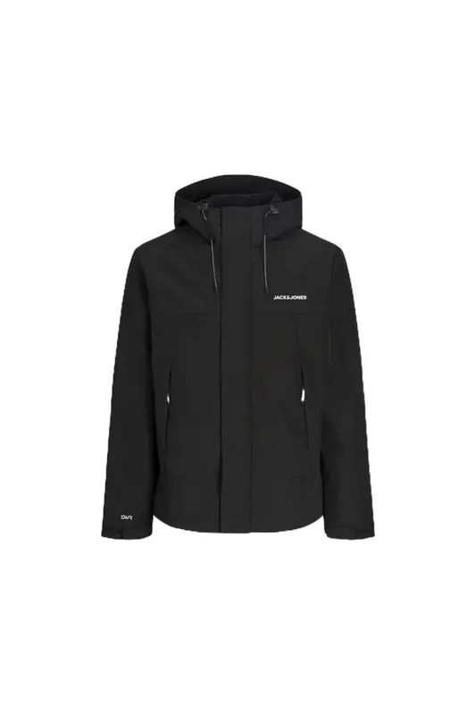 Jack Jones JCOCLUB DULL WINDBREAKER Erkek Outdoor Rüzgarlık 12299822-BLACK Siyah - JJJ-06 - 2
