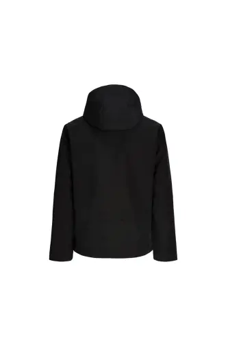 Jack Jones JCOCLUB DULL WINDBREAKER Erkek Outdoor Rüzgarlık 12299822-BLACK Siyah - JJJ-06 - 3