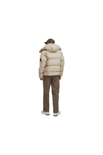 Jack Jones Jcolpha Puffer Sn Erkek Günlük Mont 12261971-CROCKERY Krem - JJJ-10 - JACK & JONES (1)