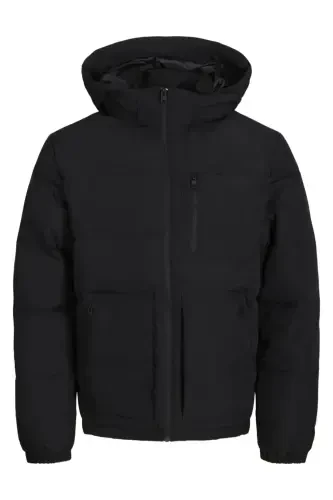 Jack Jones Jcootis Puffer Sn Erkak Kundalik Mont 12239001-ROSEWOOD Qizil-8416B - 1