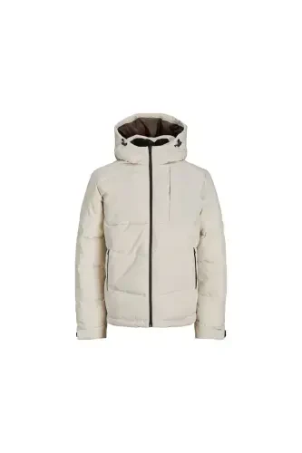 Jack Jones Jcootis Sn Erkak Kundalik Mont (Suvga chidamli) 12239001-MOONBEAM Krem-2301 - 1