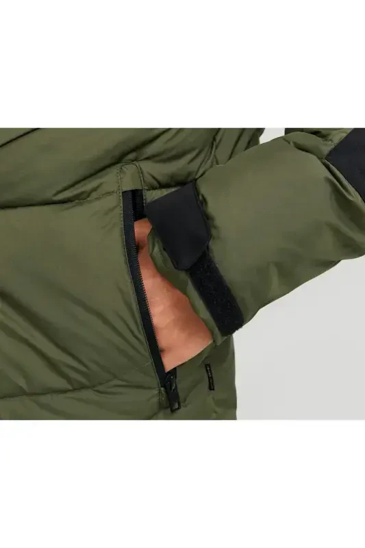 Jack Jones Jcootis Sn Erkak Kundalik Mont (Suvga chidamli) 12239001-OLIVE-NIGHT Haki-Haki - 5