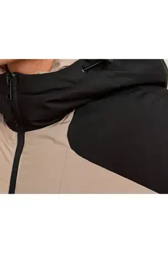 Jack Jones Jcootis Sn Erkek Günlük Mont (Suya Dayanıklı) 12239001-MOUNTAIN-TRAIL Krem-9001MT - 5