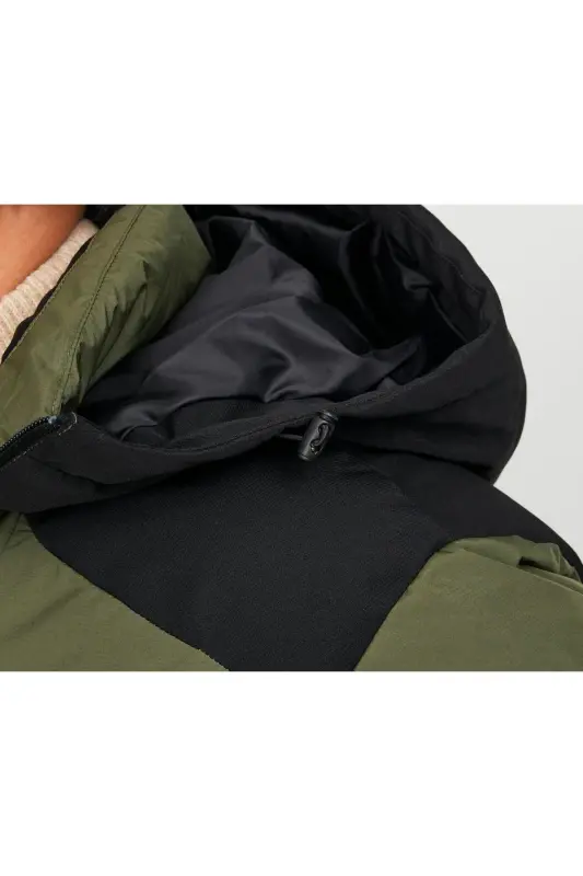 Jack Jones Jcootis Sn Мужская повседневная куртка (водоотталкивающая) 12239001-OLIVE-NIGHT Haki-Haki - 6
