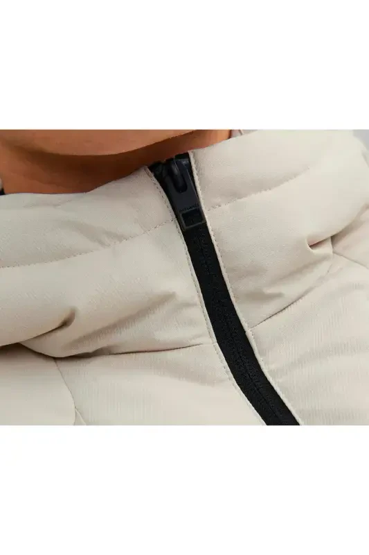 Jack Jones Jcootis Sn Мужская Повседневная Куртка (Водостойкая) 12239001-MOONBEAM Крем-2301 - 5