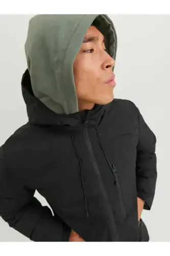 Jack Jones Jcopayne Erkek Siyah Mont 12243225-siyah - 5