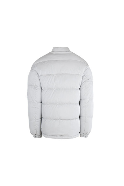Jack Jones Jcoreflect Puffer Erkek Günlük Mont 12241177-HIGH-RISE Gri-1177 - 3