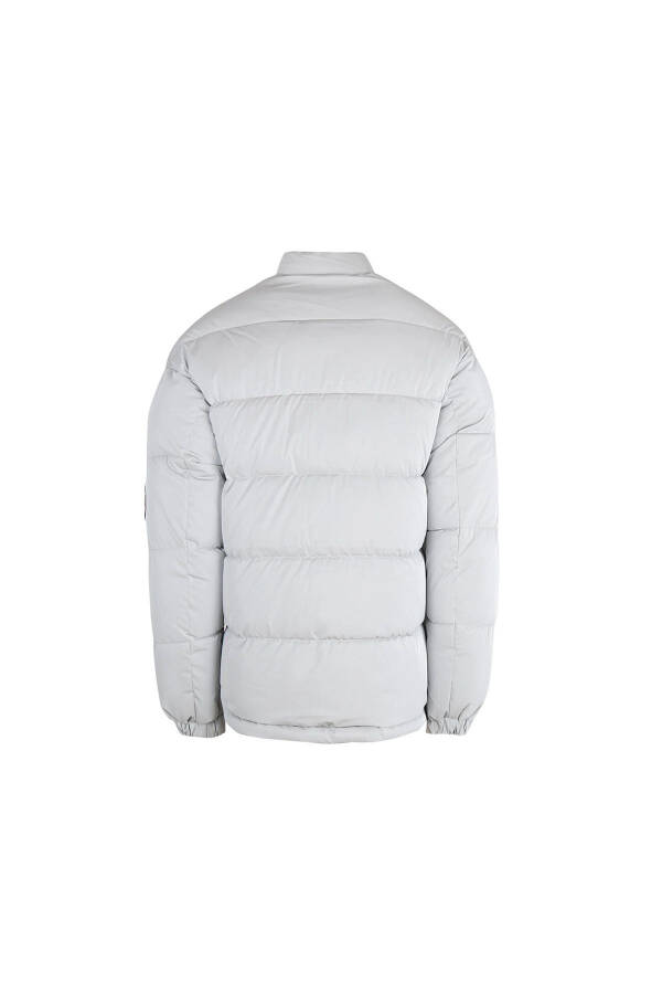 Jack Jones Jcoreflect Puffer Erkek Günlük Mont 12241177-HIGH-RISE Gri-1177 - 3
