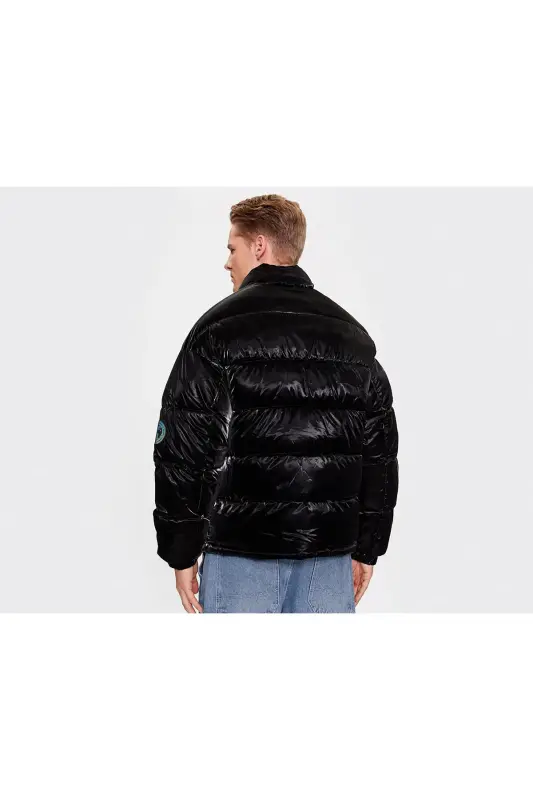 Jack Jones Jcoreflect Puffer Erkek Günlük Mont 12241177-BLACK Siyah - JJJ-5 - 3