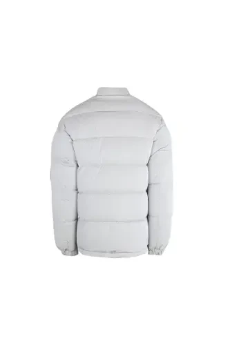 Jack Jones Jcoreflect Puffer Мужская Повседневная Куртка 12241177-HIGH-RISE Серая-Серая - 3