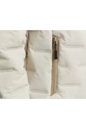 Jack Jones Jcosonic Stand Collar Erkek Günlük Mont 12262102-MOONBEAM Bej-262102 - 5