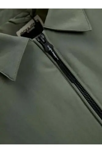Jack Jones Jcotrack Shacket Erkaklar Yashil Ko'ylagi - 5