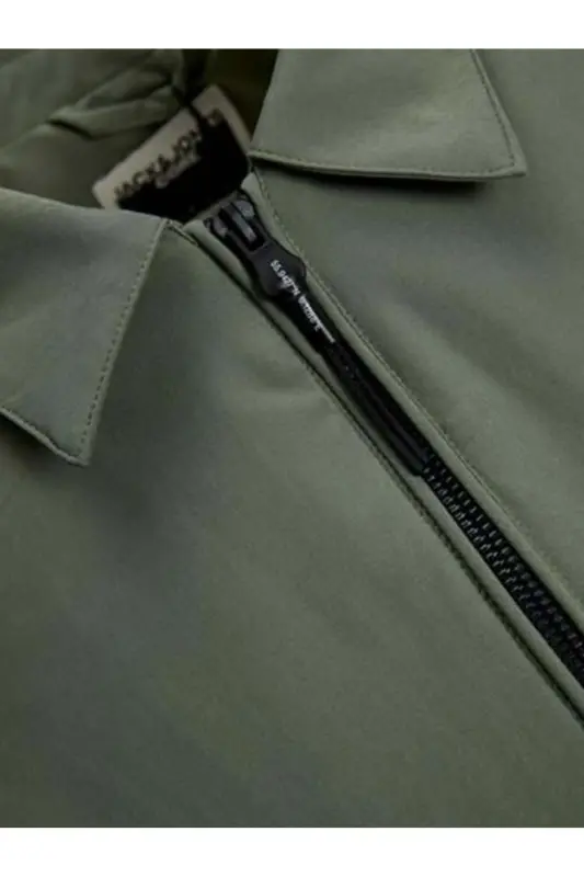 Jack Jones Jcotrack Shacket Erkaklar Yashil Ko'ylagi - 5
