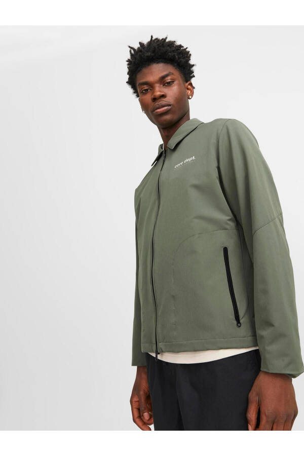 Jack Jones Jcotrack Shacket Men's Green Jacket - 2