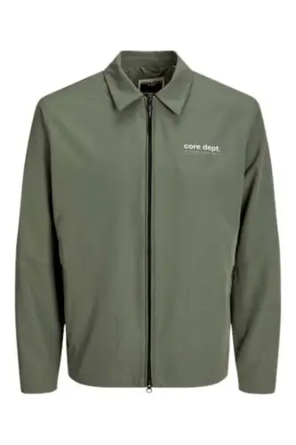 Jack Jones Jcotrack Shacket Men's Green Jacket - JACK & JONES (1)