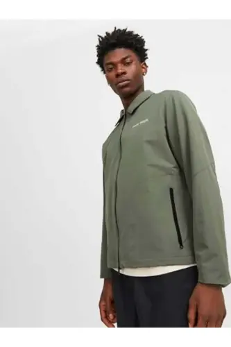 Jack Jones Jcotrack Shacket Men's Green Jacket - 3