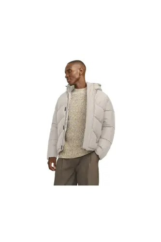 Jack Jones Jhworld Puffer Erkek Günlük Mont 12259850-MOONBEAM Bej - MOON9850-Bej - Jack & Jones (1)
