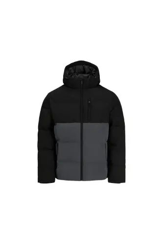 Jack Jones JJEBECKS PUFFER SN Erkek Günlük Mont 12298858-ASPHALT Gri - JJJ-02 - Jack & Jones (1)