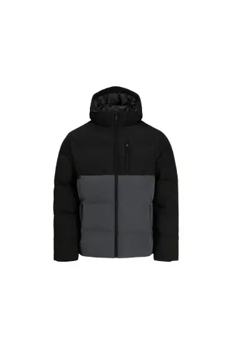 Jack Jones JJEBECKS PUFFER SN Erkek Günlük Mont 12298858-ASPHALT Gri - JJJ-02 - Jack & Jones (1)