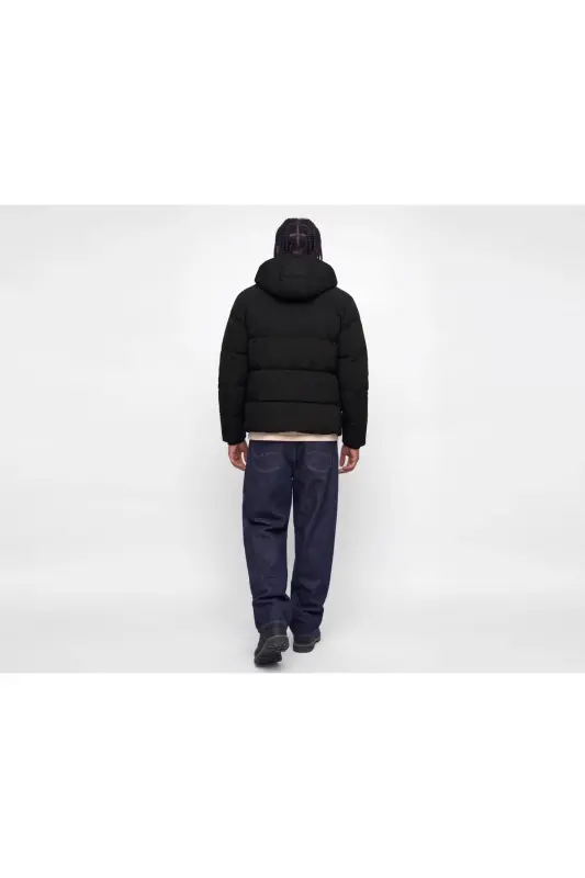Jack Jones JJEBECKS PUFFER SN Erkek Günlük Mont 12298858-BLACK Siyah - JJJ-03 - 7