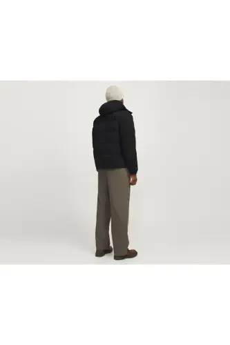Jack Jones Jjeotto Puffer Erkek Günlük Mont 12258416-BLACK Siyah-58416 - 4