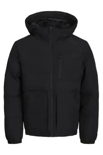 Jack Jones Jjeotto Puffer Мужская Повседневная Куртка 12258416-BLACK Черный-58416 - 1