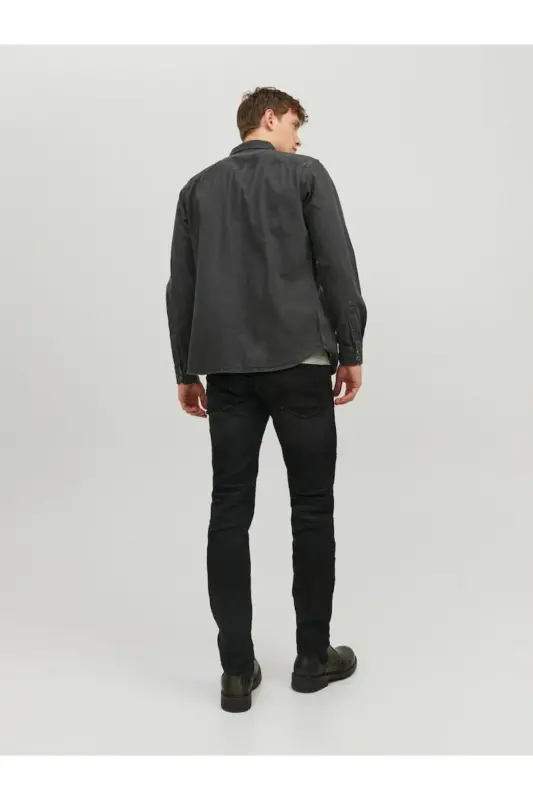 Jack & Jones Jjesheridan L/s Noos Erkaklar Ko'ylak - 12138115 - 5