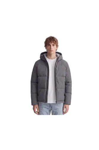 Jack Jones JJGALAXY PUFFER JACKET Erkek Outdoor Montu 12303930-ASPHALT Gri - JJJ-07 - Jack & Jones (1)