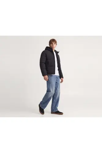 Jack Jones JJGALAXY PUFFER JACKET Erkek Outdoor Montu 12303930-BLACK Siyah - JJJ-08 - 5