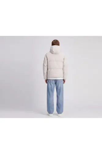 Jack Jones JJGALAXY PUFFER JACKET Erkek Outdoor Montu 12303930-MOONBEAM Beyaz - JJJ-09 - 7