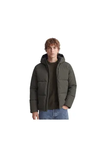 Jack Jones JJGALAXY PUFFER JACKET Erkek Outdoor Montu 12303930-ROSIN Sarı - JJJ-010 - Jack & Jones (1)