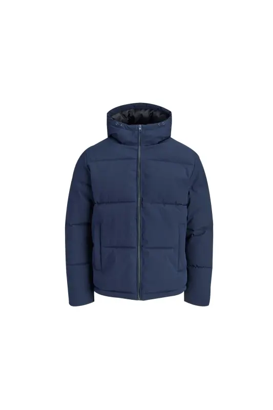 Jack Jones JJGALAXY PUFFER JACKET Erkek Outdoor Montu 12303930-SKY-CAPTAIN Lacivert - JJJ-011 - 3