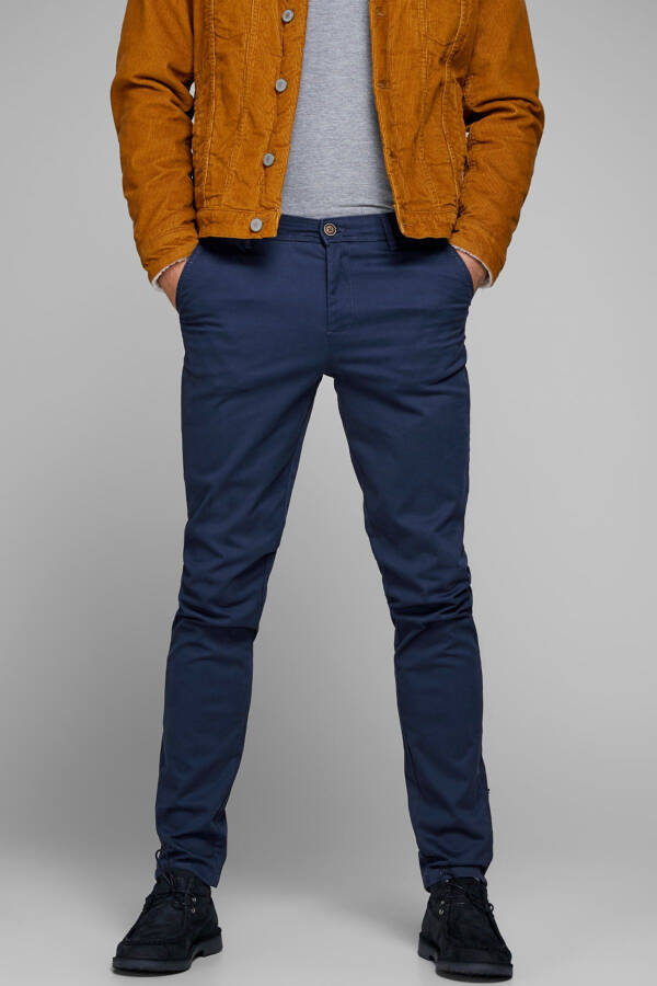 Jack Jones Jjımarco Erkek Pantolon Lacivert - 3