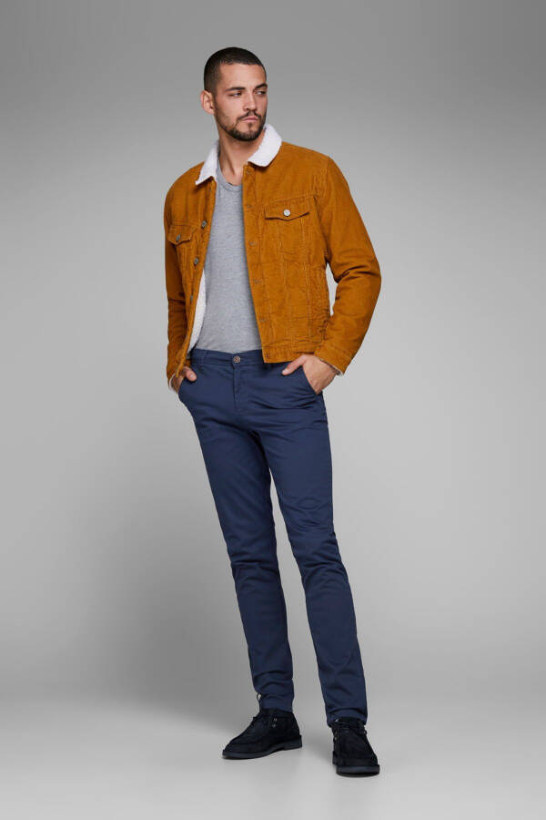 Jack Jones Jjımarco Erkek Pantolon Lacivert - 5