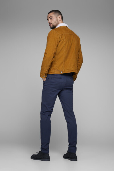 Jack Jones Jjımarco Men's Pants Navy Blue - 7