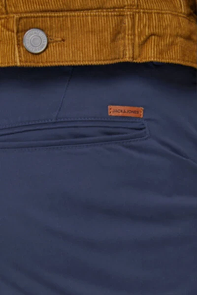 Jack Jones Jjımarco Men's Pants Navy Blue - JACK & JONES (1)