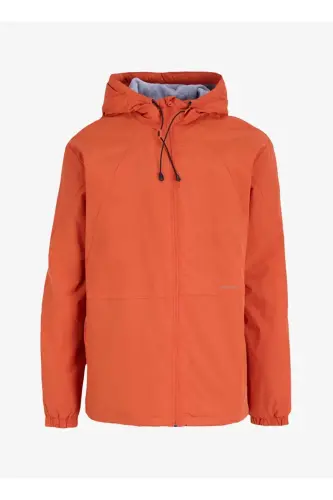 Jack Jones Jorcamper Erkak Burnt Ochre G'isht rangli Yomg'ir Palto 12238877-Burnt Ochre - 1