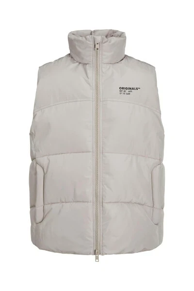 Jack Jones Jorvıper Bodywarmer Men's Beige Jacket - JACK & JONES