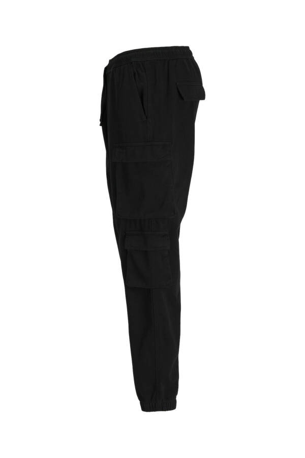 Jack Jones Jpstbıll Jjmultı Tapered Cargo Erkek Siyah Pantolon 12260915-02 - Siyah - 3