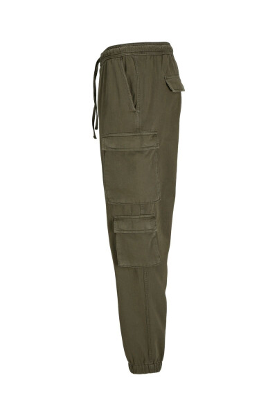 Jack Jones Jpstbıll Jjmultı Tapered Cargo Erkek Yeşil Pantolon 12260915-21 - Yeşil - 3