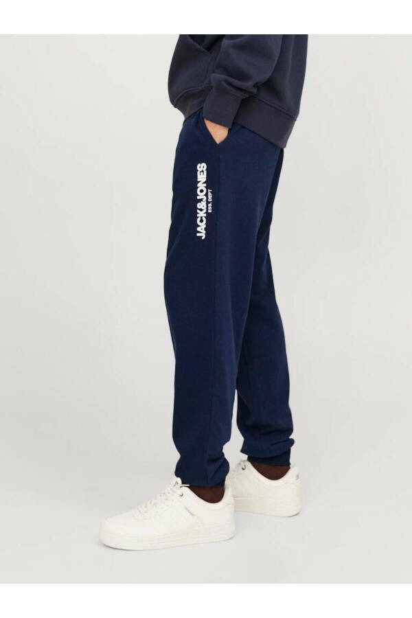 Jack & Jones JPSTGORDON JJGALE Sweat Pants NAF NavyBlazer Erkaklar uchun Sport Shimlari - 3